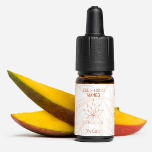 Nordic Oil e-liquid cbd mango